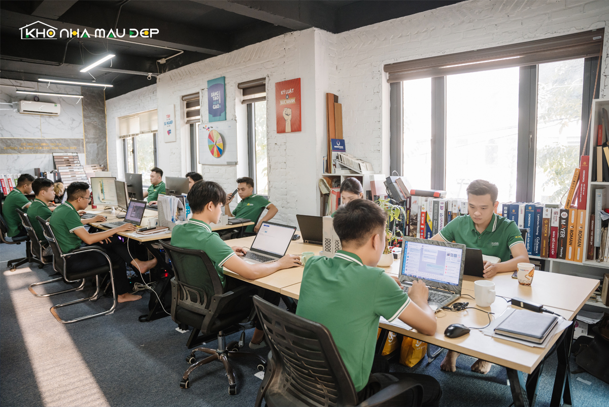 biệt thự 4 tầng