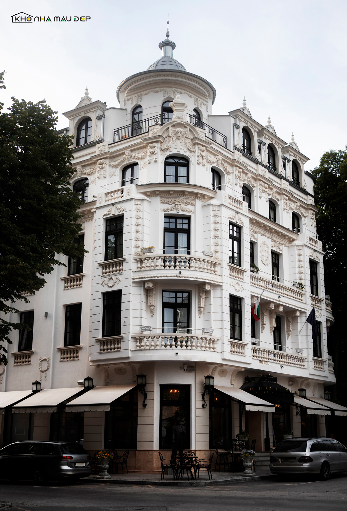 biệt thự 4 tầng