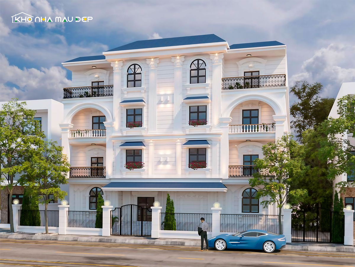 biệt thự 4 tầng
