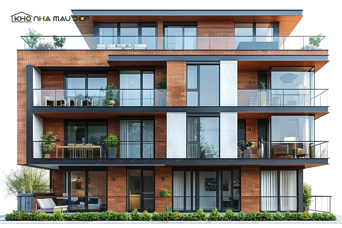 biệt thự 4 tầng