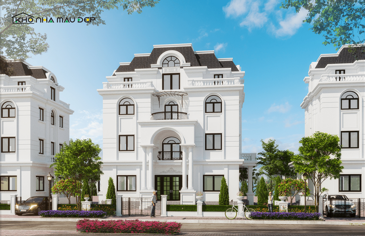 biệt thự 4 tầng