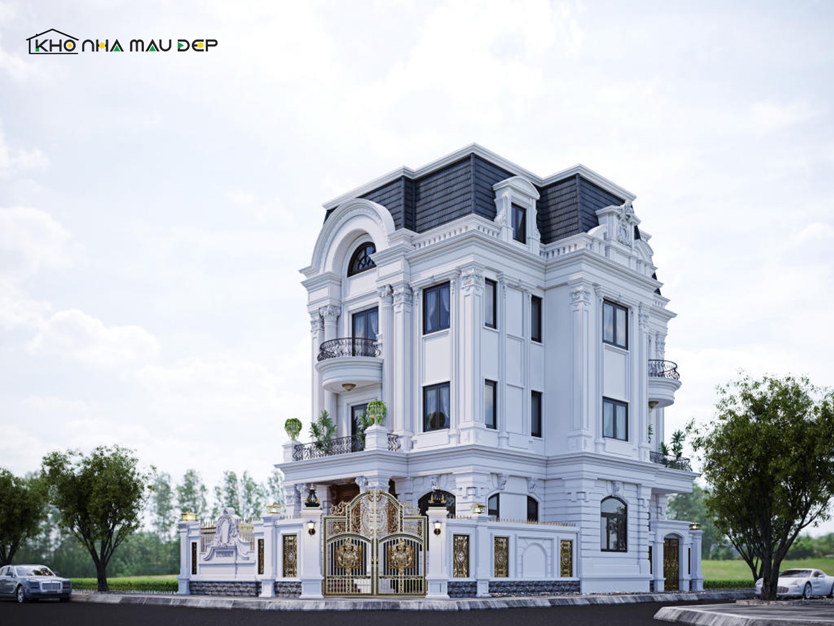 biệt thự 4 tầng