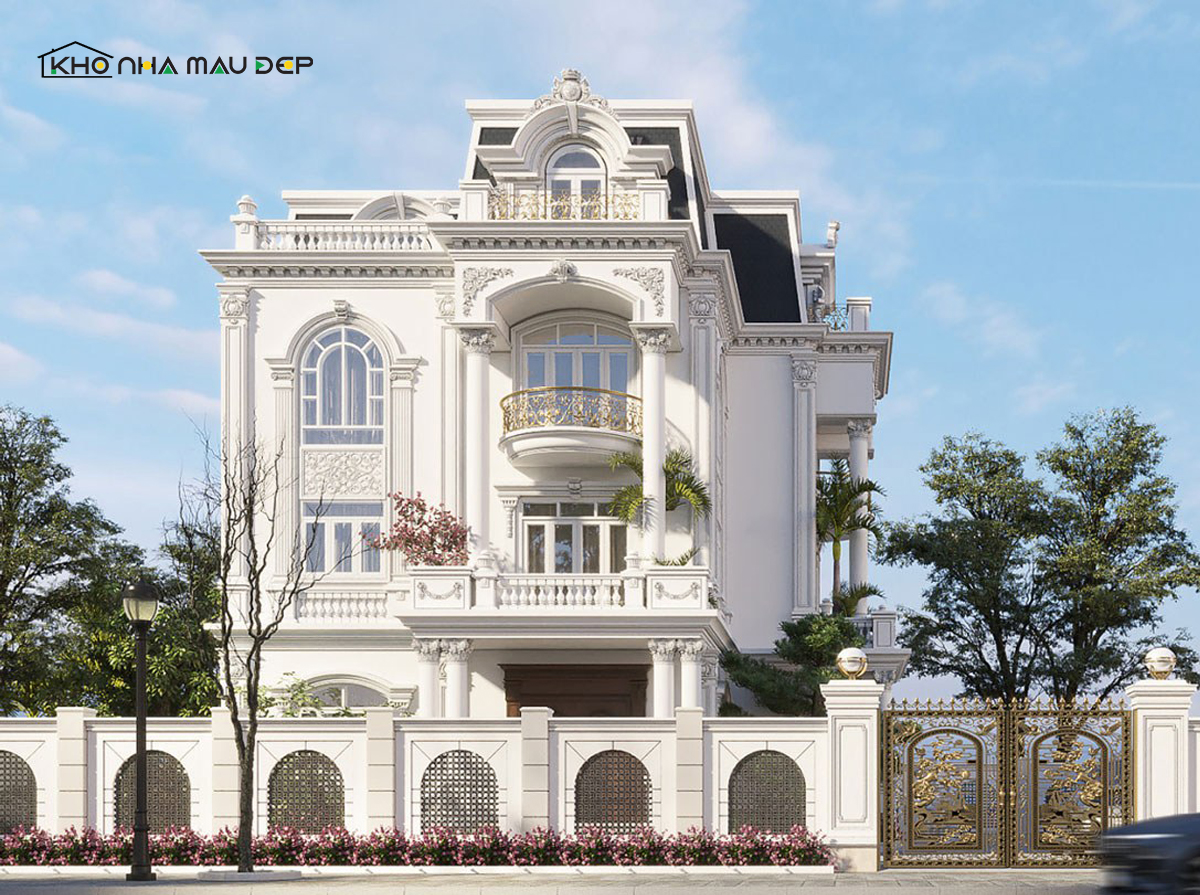 biệt thự 4 tầng