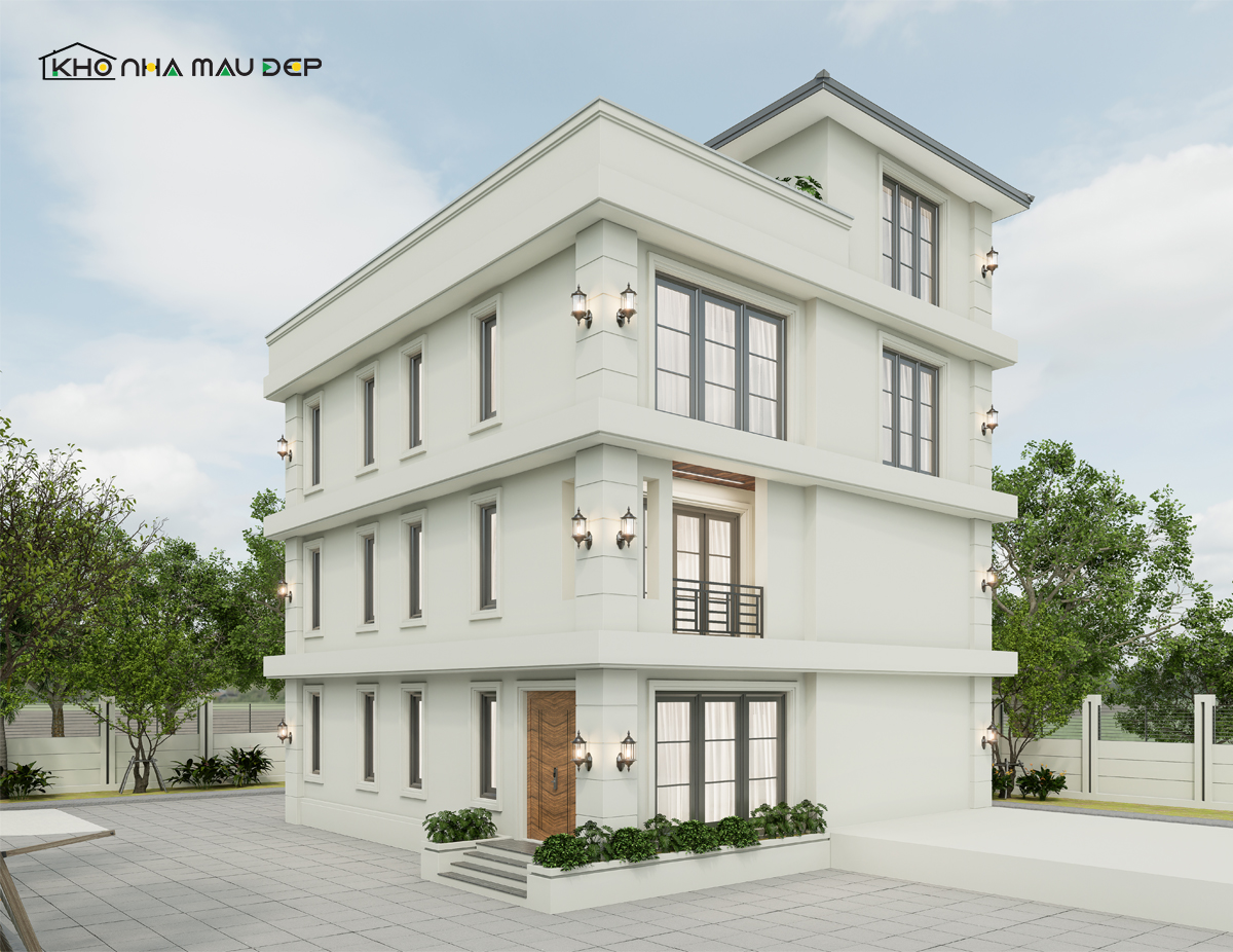biệt thự 4 tầng