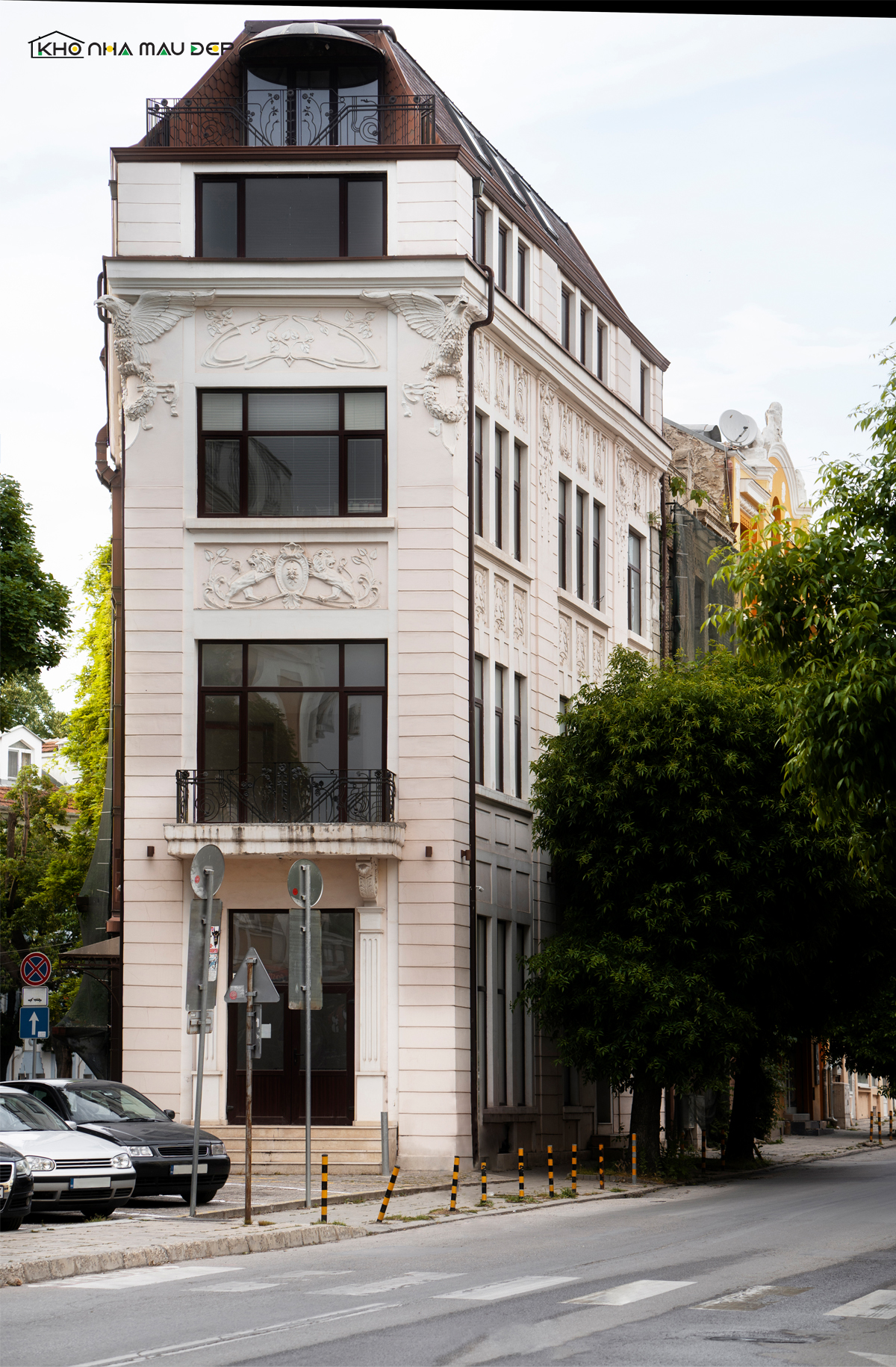 biệt thự 4 tầng