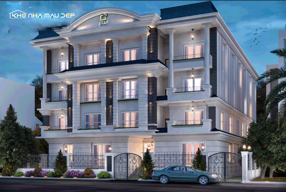 biệt thự 4 tầng