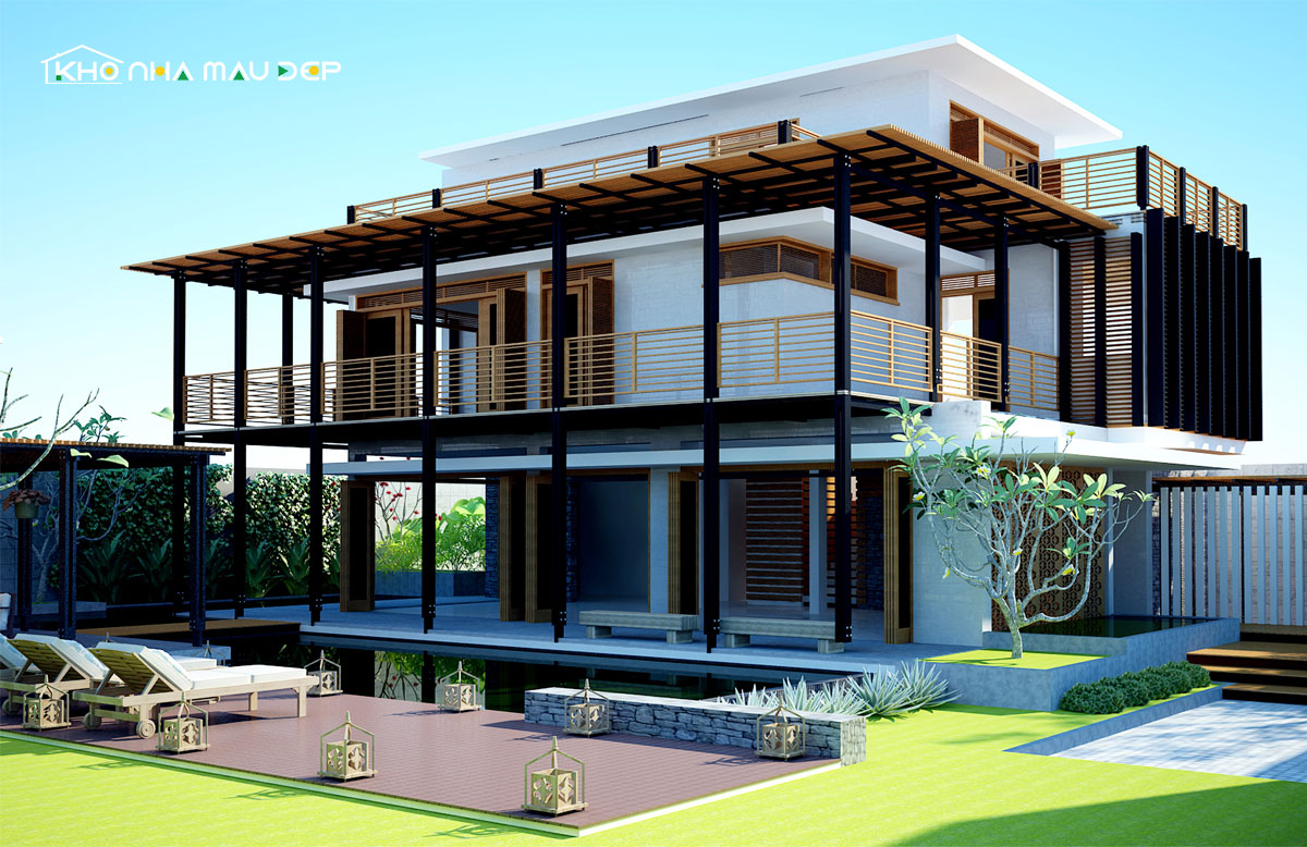 Bộ cục hình khối đồng nhất, liền mạch