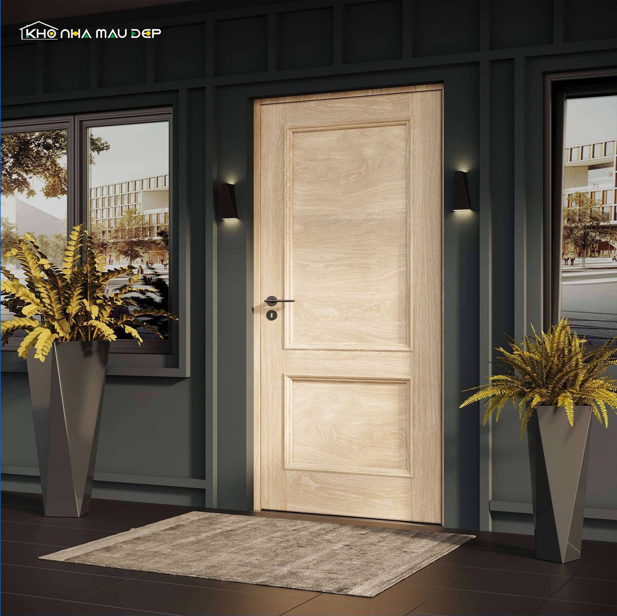 kích thước cửa chính