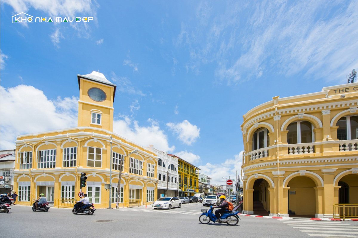 Màu sắc kiến trúc Đông Dương