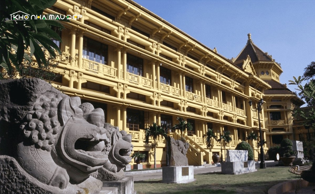 Phù điêu truyền thống cho kiến trúc Đông Dương