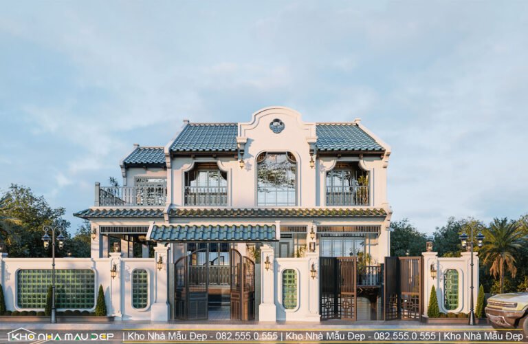 nhà 2 tầng indochine 4 phòng ngủ