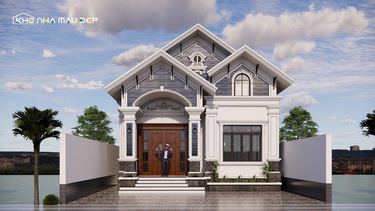 mẫu nhà ống 1 tầng đẹp