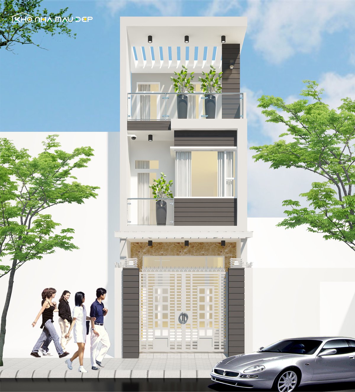 Yếu tố ảnh hưởng đến chi phí xây nhà ống 3 tầng 