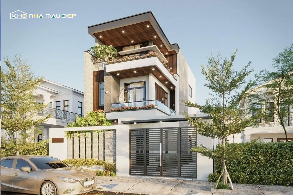 Chi phí xây mẫu nhà ống 3 tầng đẹp