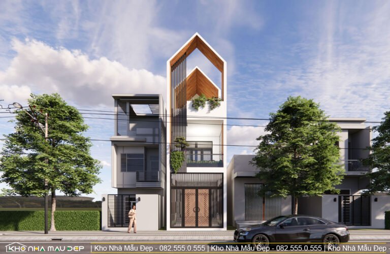 nhà phố 3 tầng 3 phòng ngủ 5x30m