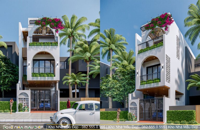 nhà phố 3 tầng 3 phòng ngủ 6x15m