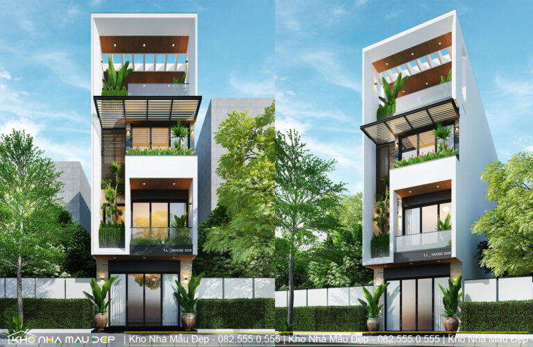 mau thiet ke nha ong 4 tang hien dai 5x15 1