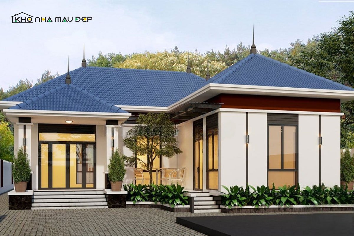 nhà cấp 4 chữ u