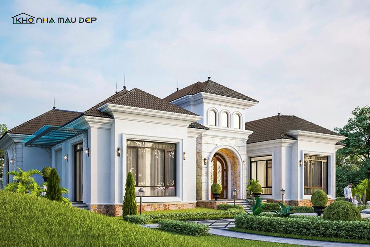 nhà cấp 4 chữ u