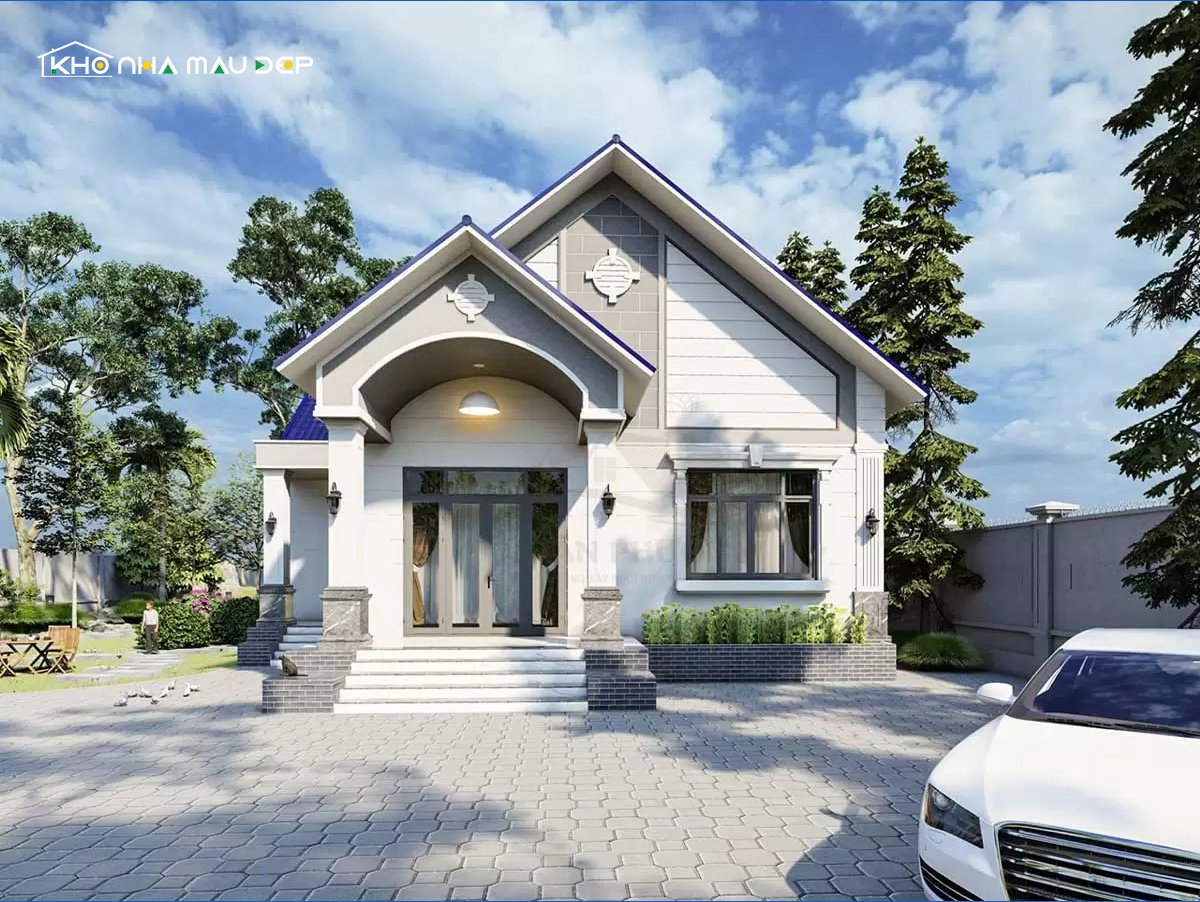 nhà cấp 4 mái thái