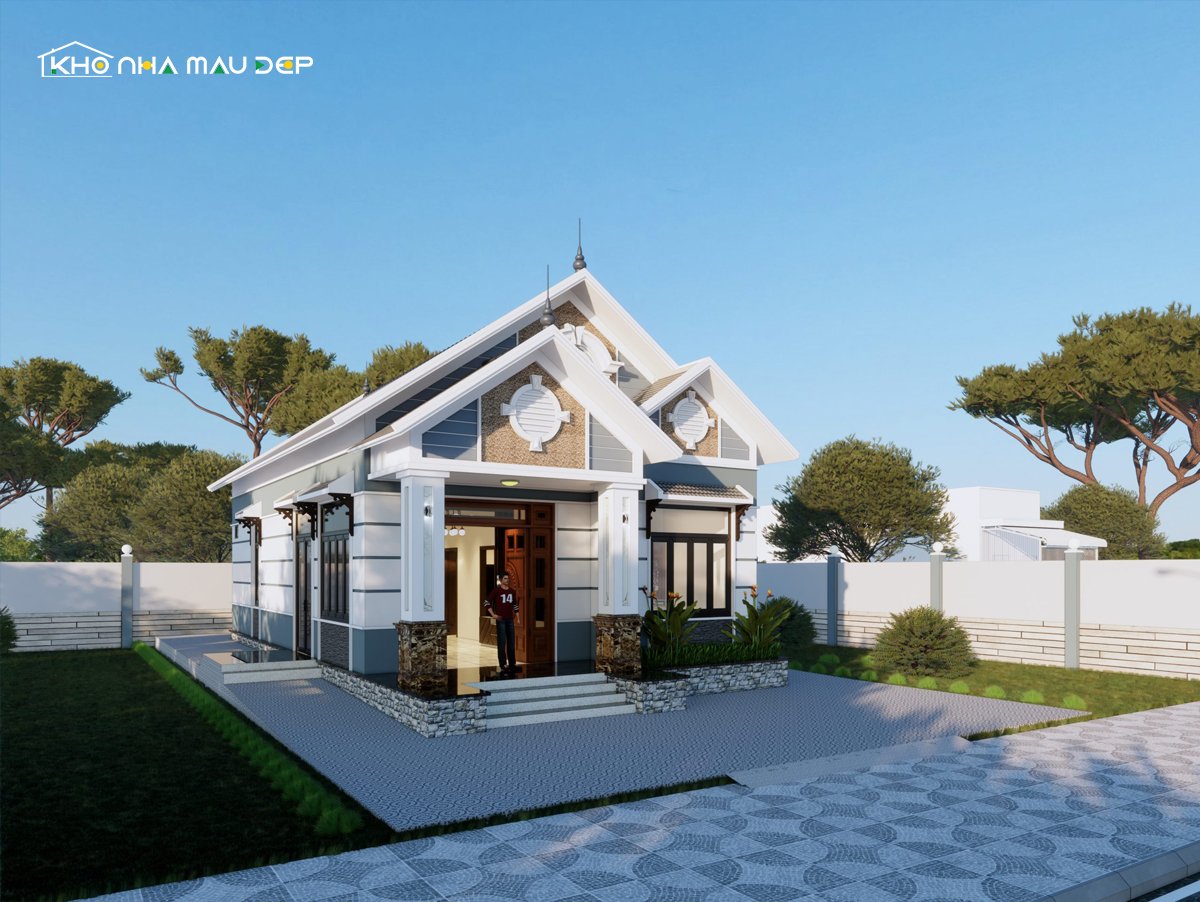 nhà cấp 4 mái thái