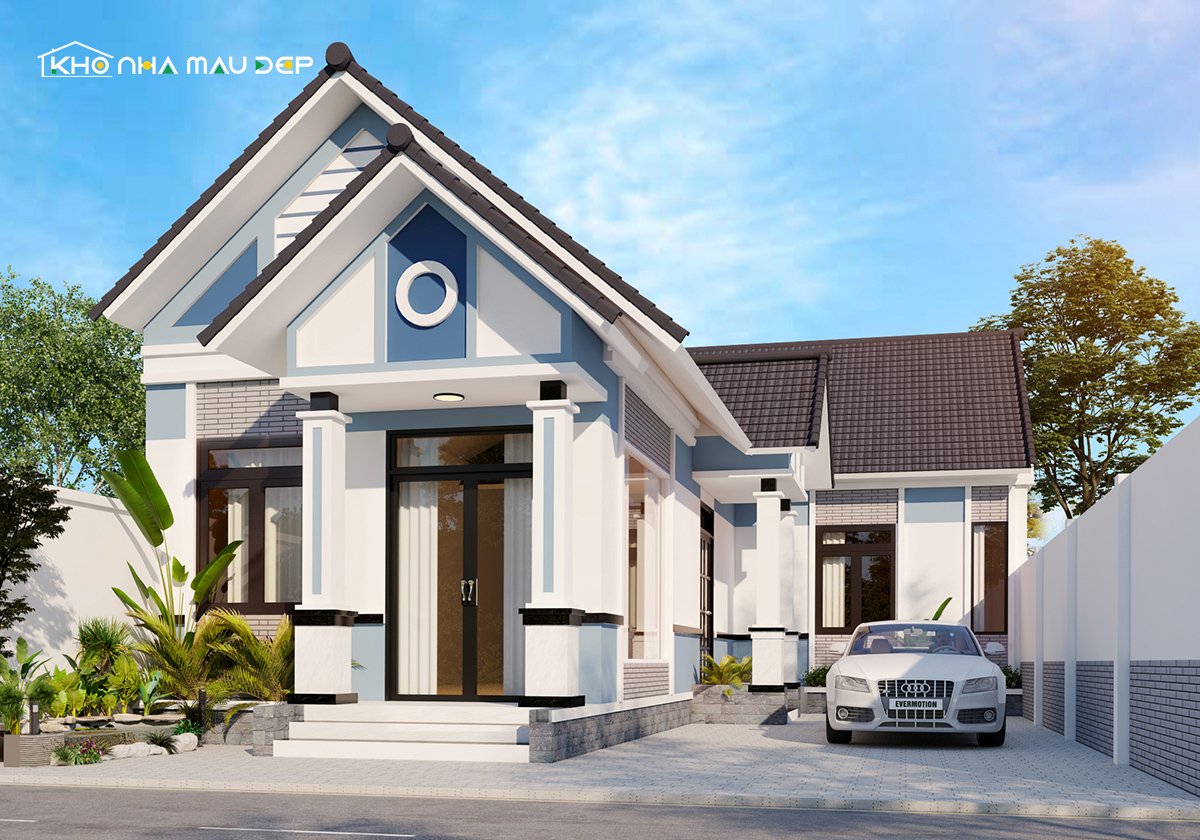 nhà cấp 4 mái thái