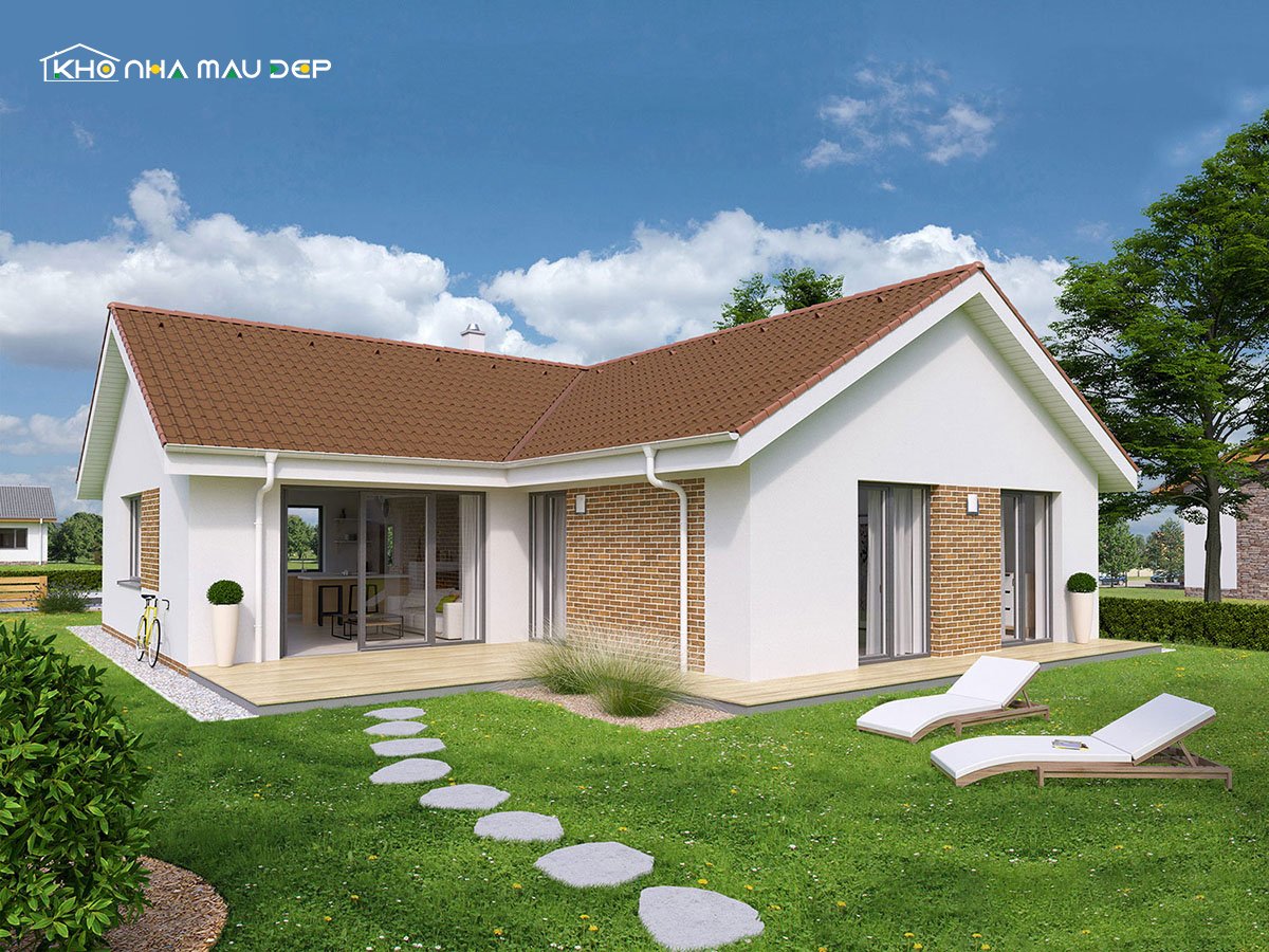 nhà cấp 4 mái thái