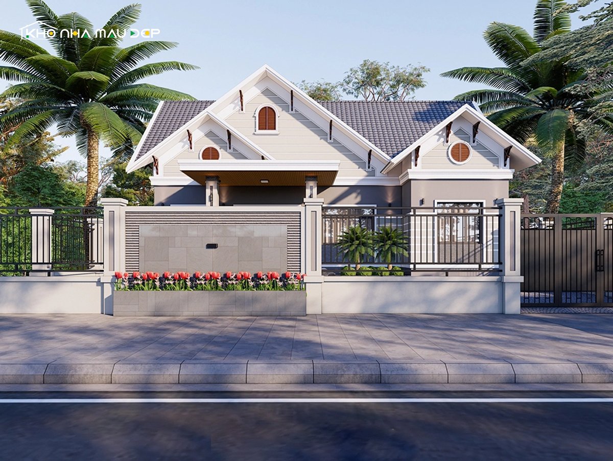 nhà cấp 4 mái thái