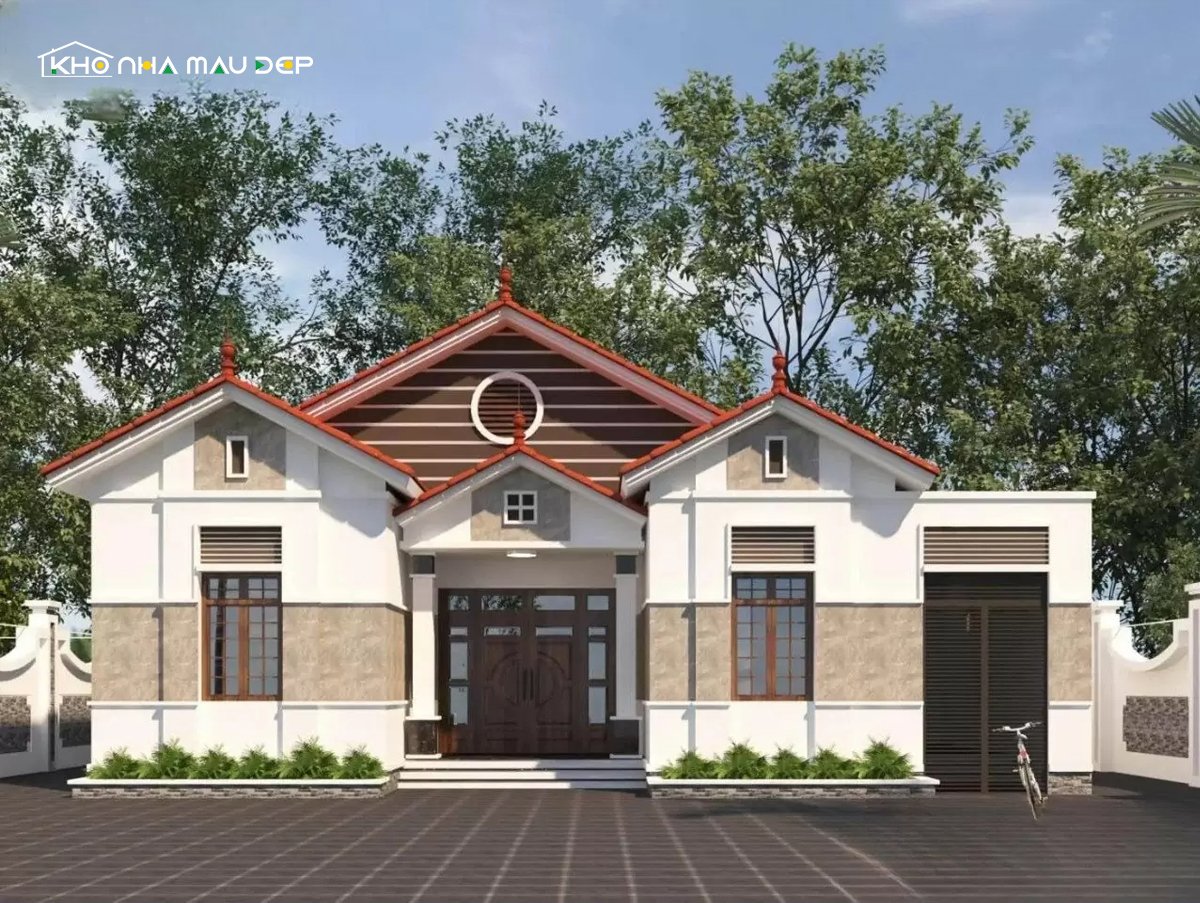 nhà cấp 4 mái thái