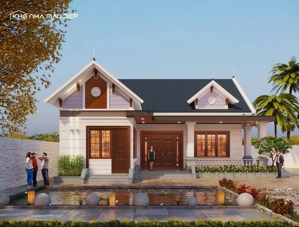 nhà cấp 4 mái thái