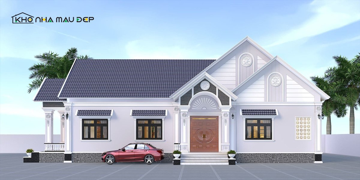 nhà cấp 4 mái thái