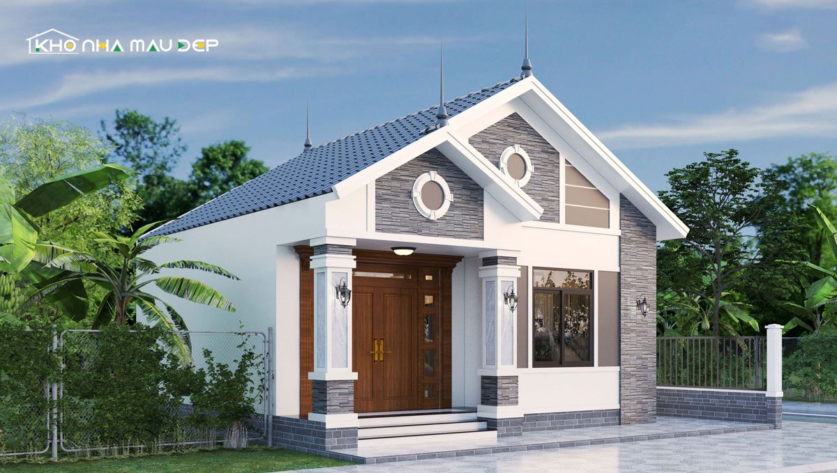 nhà cấp 4 mái thái