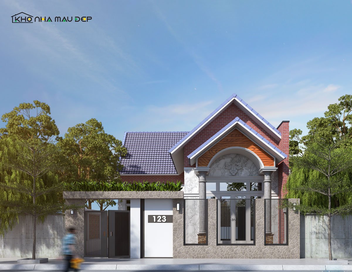 Nhà cấp 4 mái tôn 