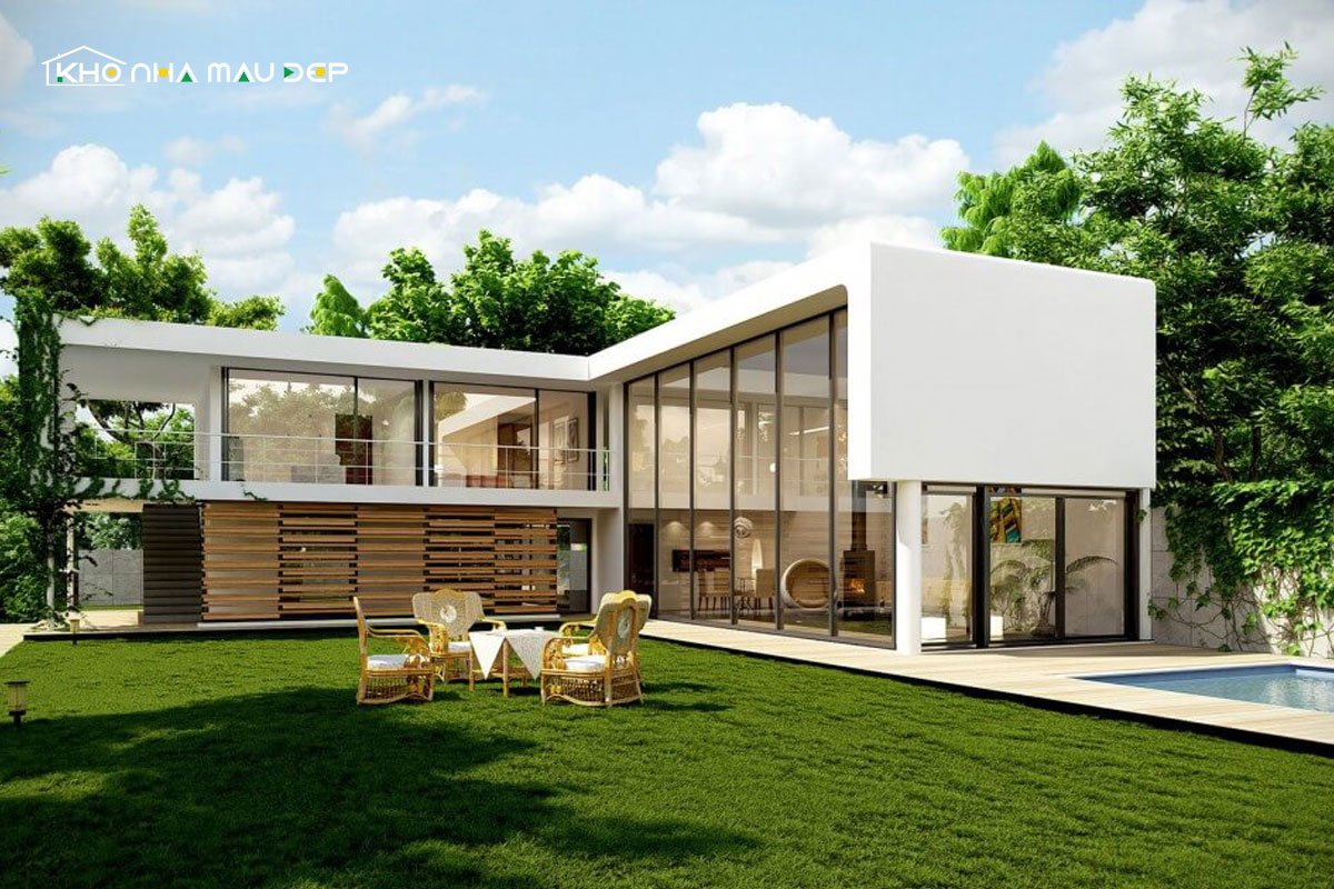 nhà hình chữ l ngược