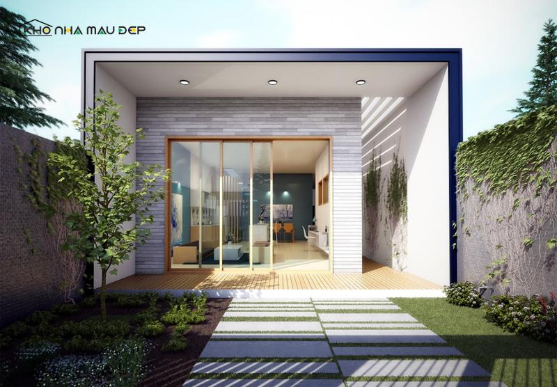 Tiêu chuẩn thiết kế nhà phố 1 tầng hiện nay