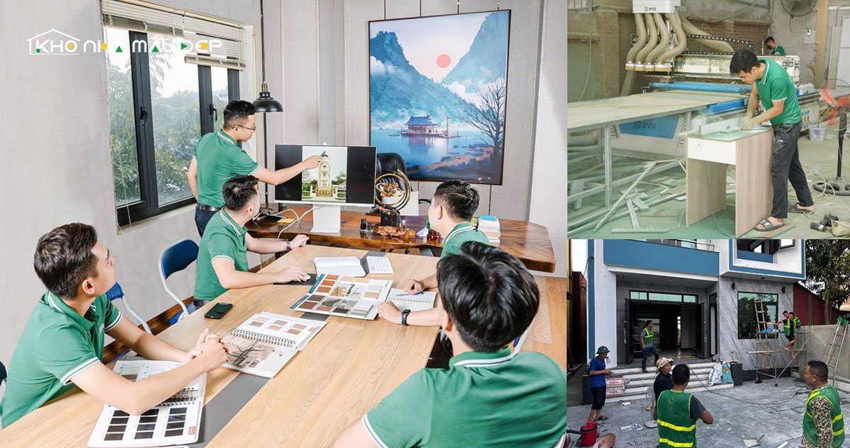 Đội ngũ KTS xây nhà trọn gói của Kho Nhà Mẫu Đẹp 
