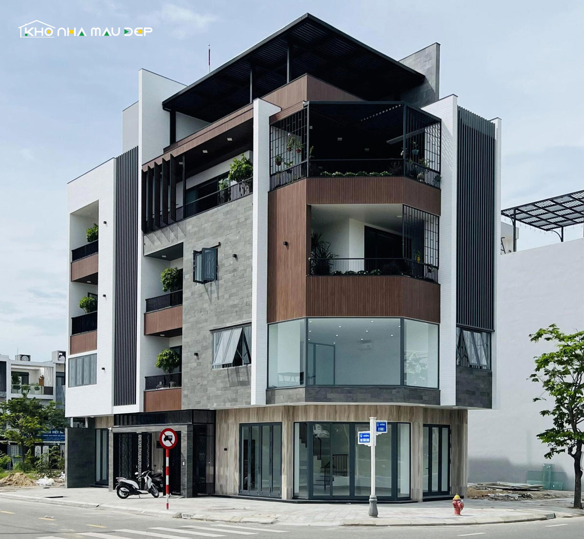 Dự án xây nhà trọn gói Đà Nẵng tại Sơn Trà 2 mặt tiền 