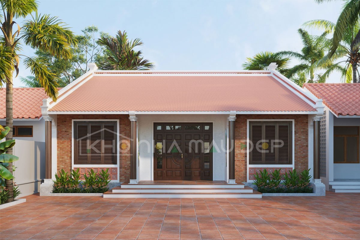 Xây nhà trọn gói: Nhà cấp 4 truyền thống anh Thắng, Lương Tài – Bắc Ninh