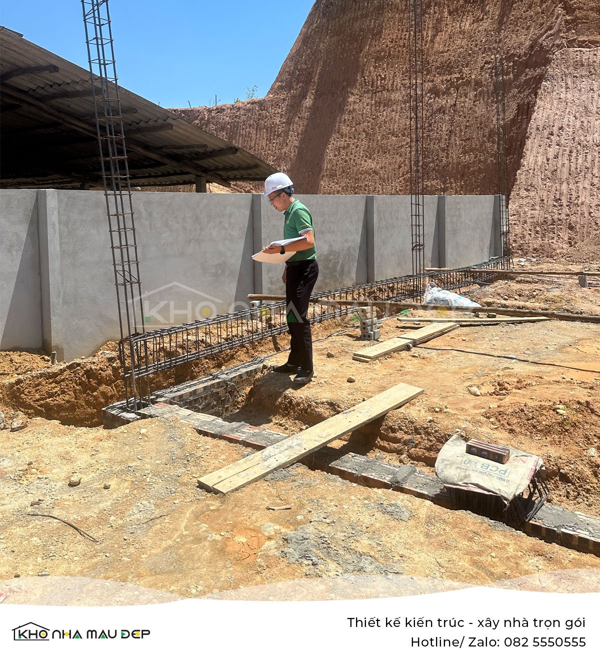 Xây nhà trọn gói: Nhà vườn cấp 4 anh Thắng, Yên Bái