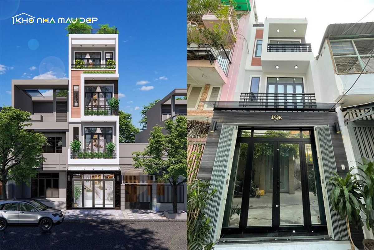 Hạng mục thiết kế kiến trúc trong xây nhà trọn gói tphcm